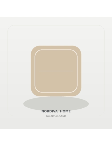Lininė pagalvėlė „Sand“ | NORDIVA HOME
