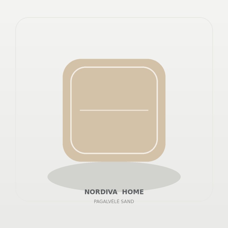 Lininė pagalvėlė „Sand“ | NORDIVA HOME