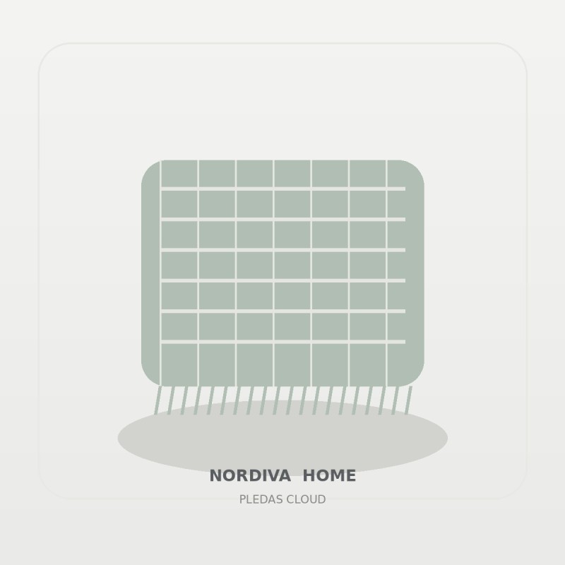 Minkštas pledas „Cloud“ | NORDIVA HOME