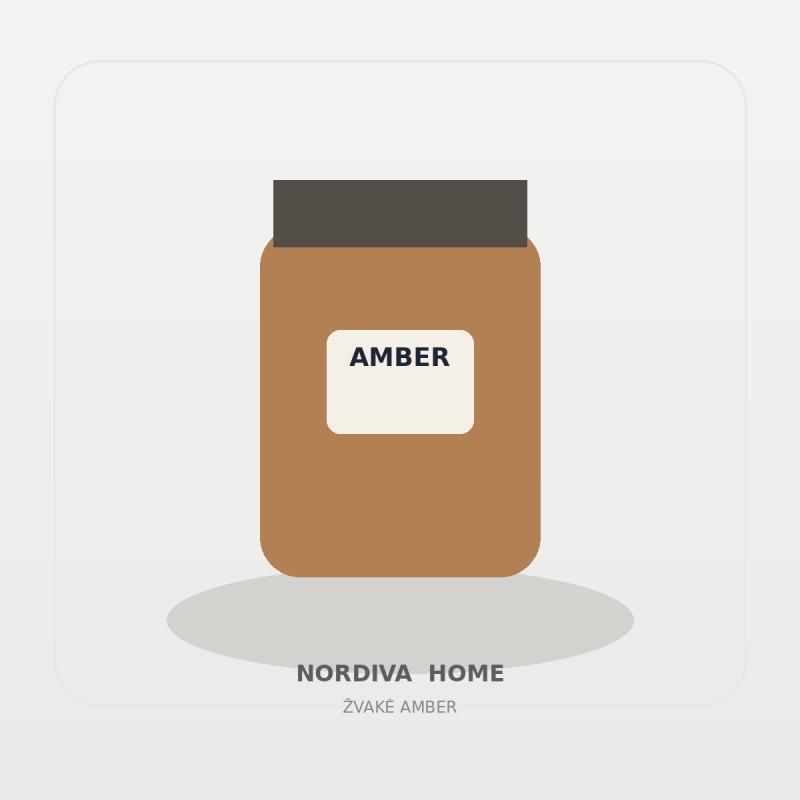Kvapioji žvakė „Amber“ | NORDIVA HOME