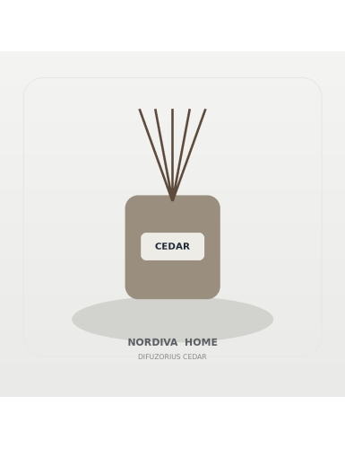 Namų difuzorius „Cedar“ | NORDIVA HOME