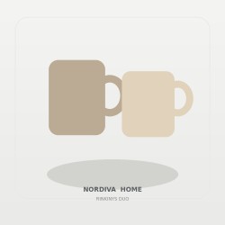Puodelių rinkinys „Duo“ | NORDIVA HOME