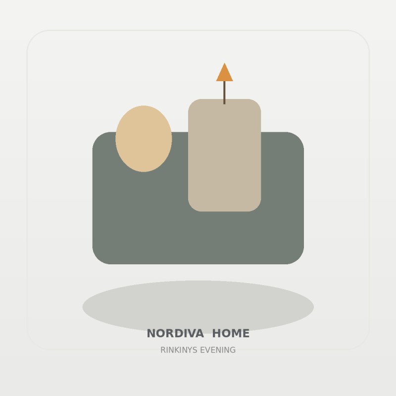 Namų jaukumo rinkinys „Evening“ | NORDIVA HOME